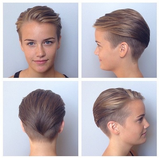 Stylish short hairstyles for luxury hair 2015