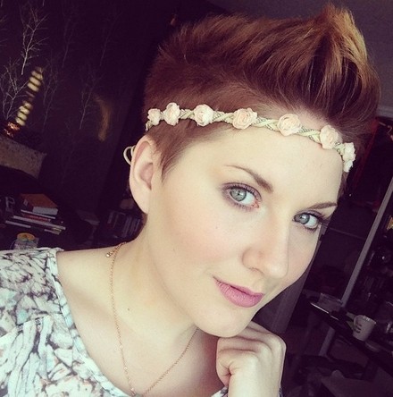 Stylish straight short haircut for soft hair
