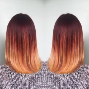18 Striking Red Ombre Hair Ideas