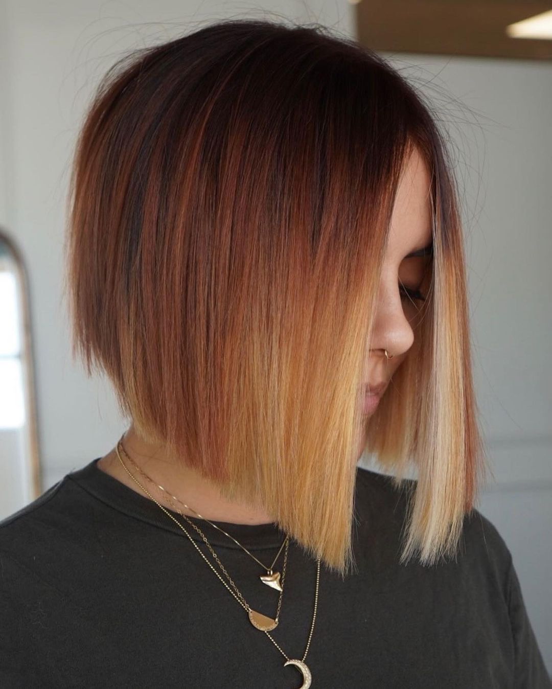 A simple, simple short hair pieces for women