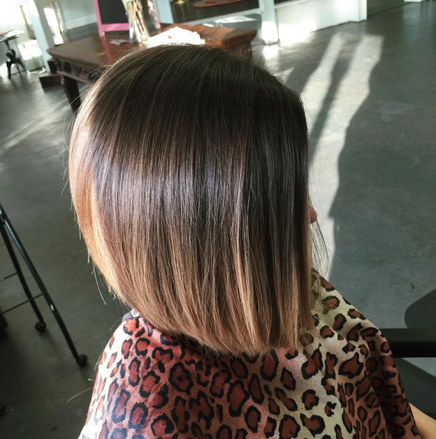 Bob Pop Pope hairstyle