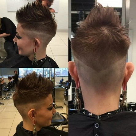 Very wonderful hairstyles for short hair