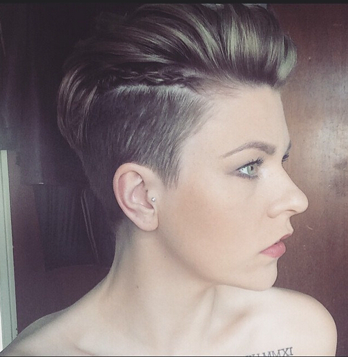 Super short hairstyles and new trends 2015-2016