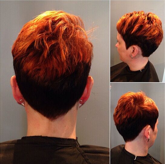 Trendy Pixie Haircut with Highlights