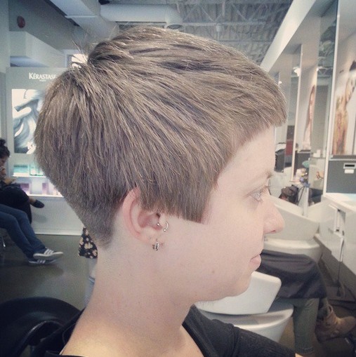 A thick haircut for short hair: Pixse hairstyles ideas