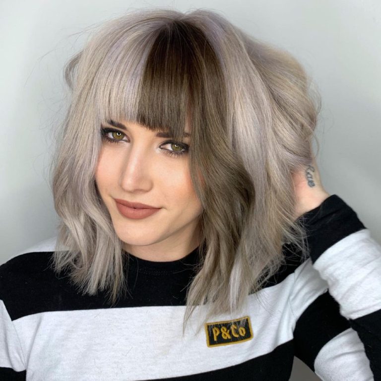 10 Lob Hairstyles for Thick Hair | Crazy Lob Hair Color Ideas