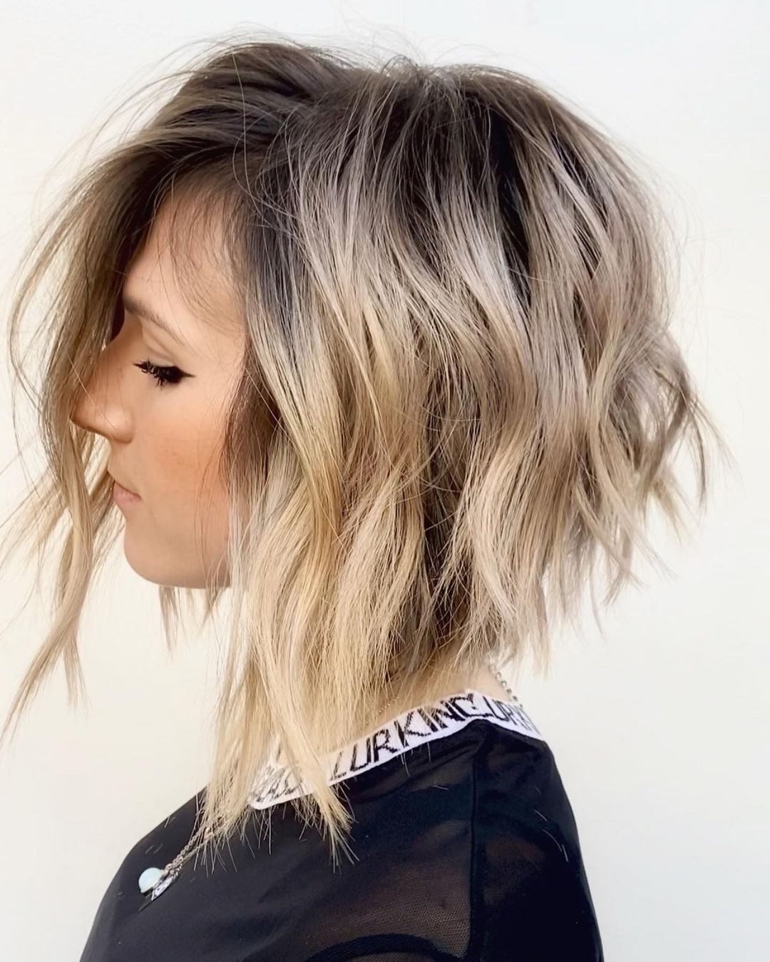 Trendy Messy Bob Hairstyles, Female Hairstyle for Short Hair