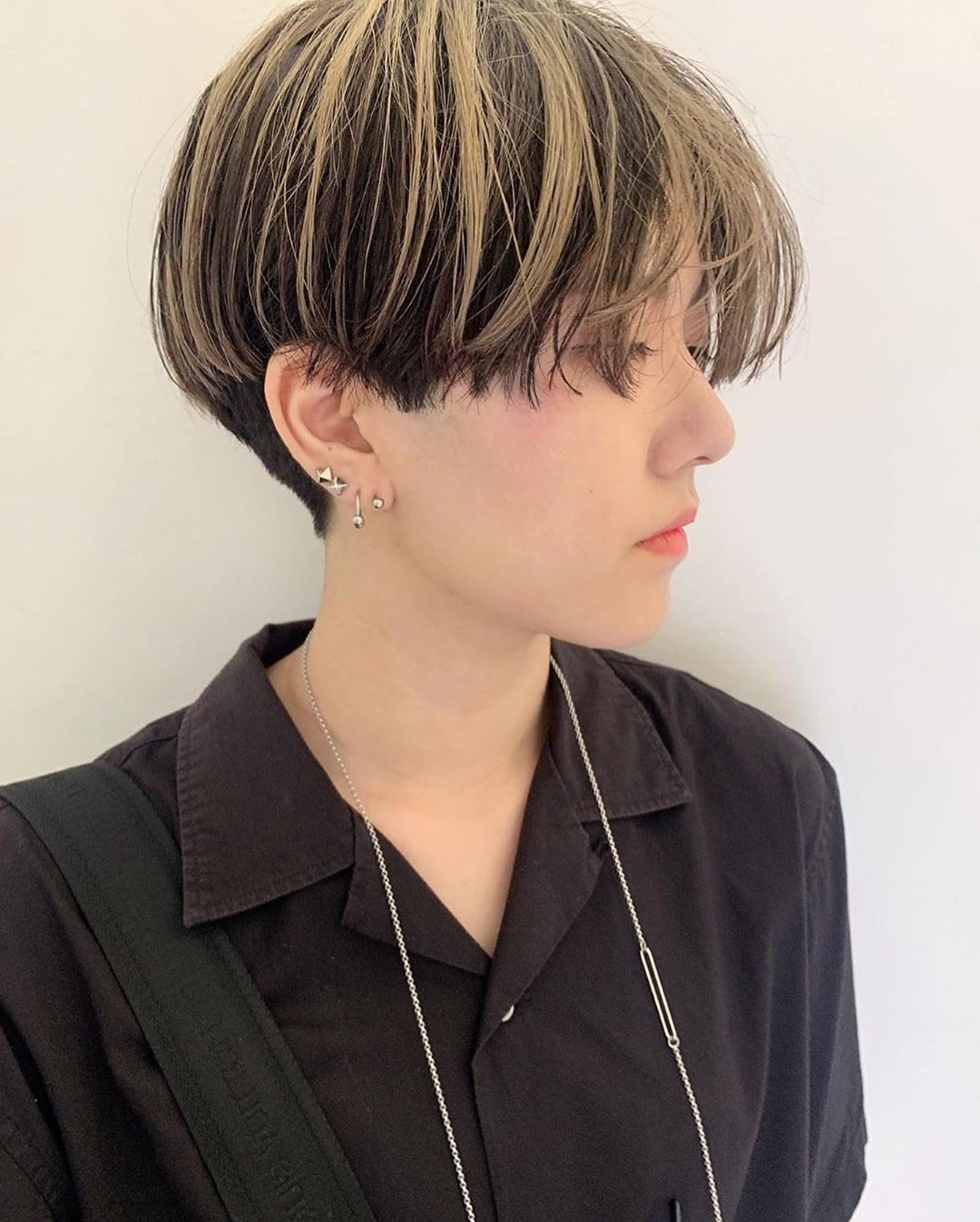 Modern short hair style with color - short hair styles and hairstyle from 2021