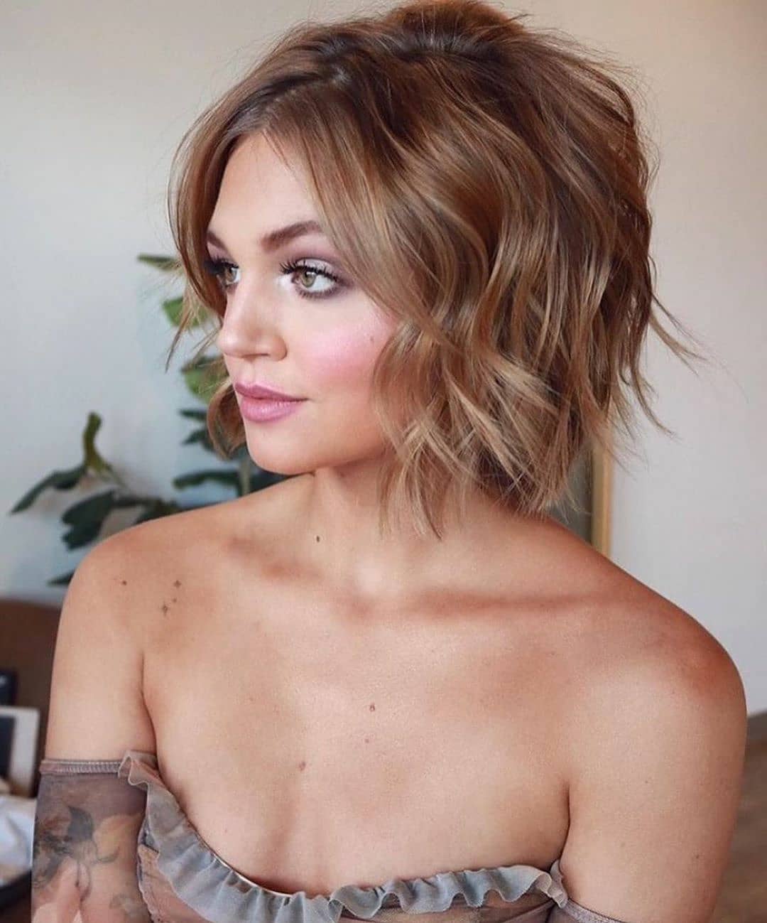 Modern short hair style with color - short hair styles and hairstyle from 2021