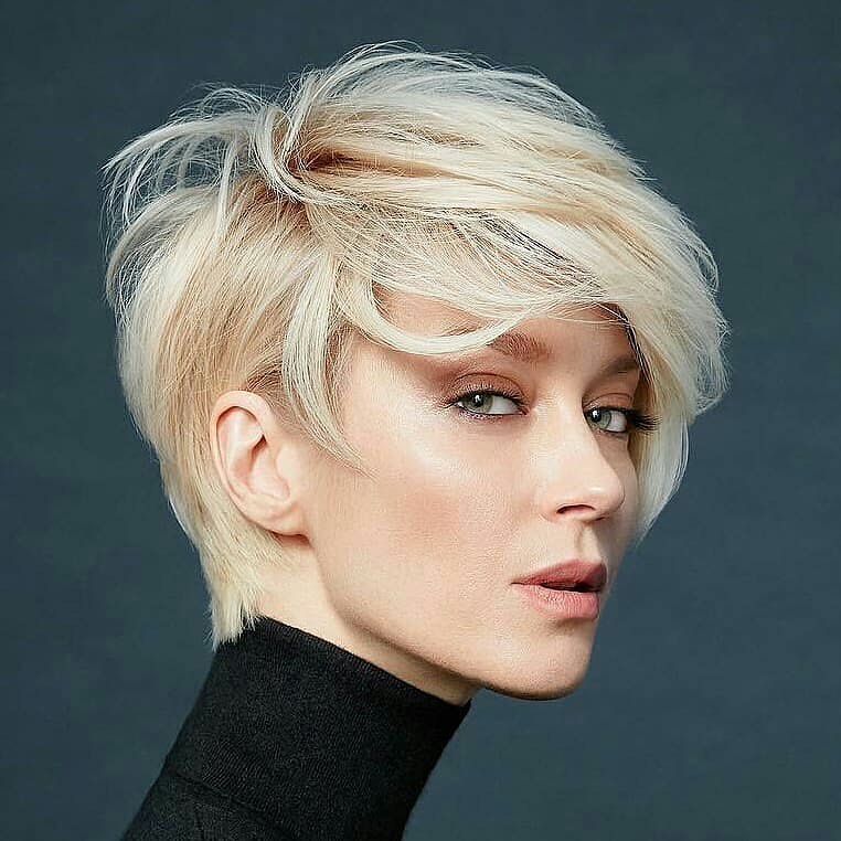 Modern short hair style with color - short hair styles and hairstyle from 2021