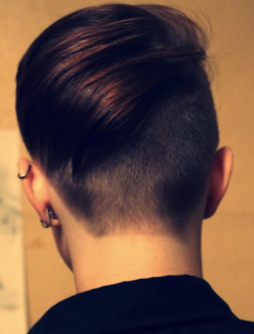 Short modern hairstyles: a terrible short haircut