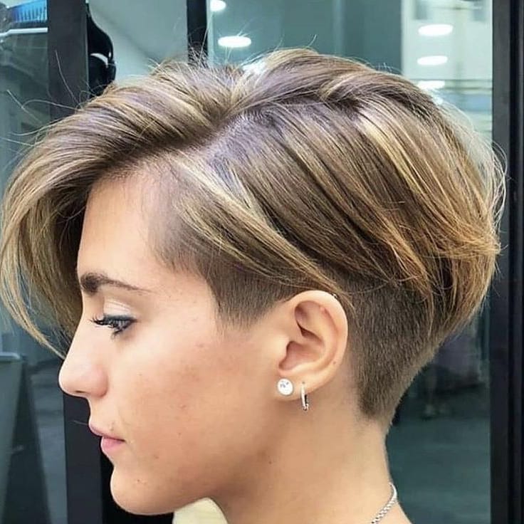 Short modern haircuts - cold hairstyle for women short hair