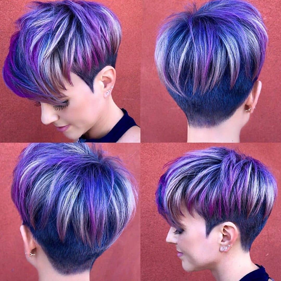 Short modern haircuts - cold hairstyle for women short hair