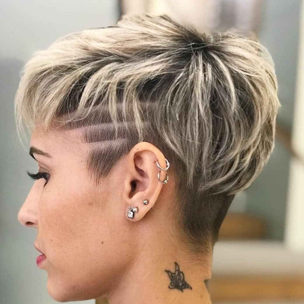 Short modern haircuts - cold hairstyle for women short hair