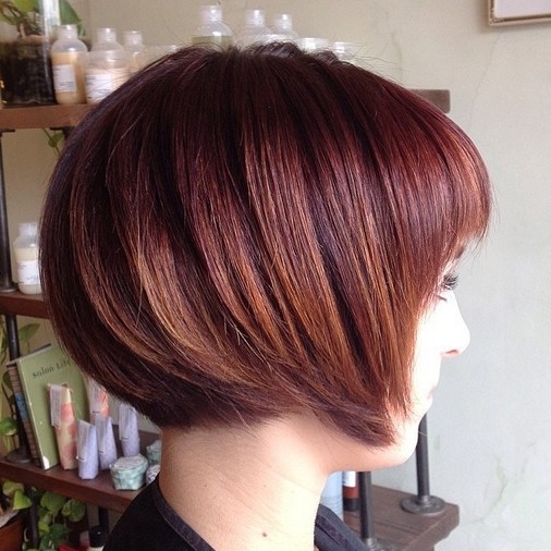 A short short bob short bob for thick hair