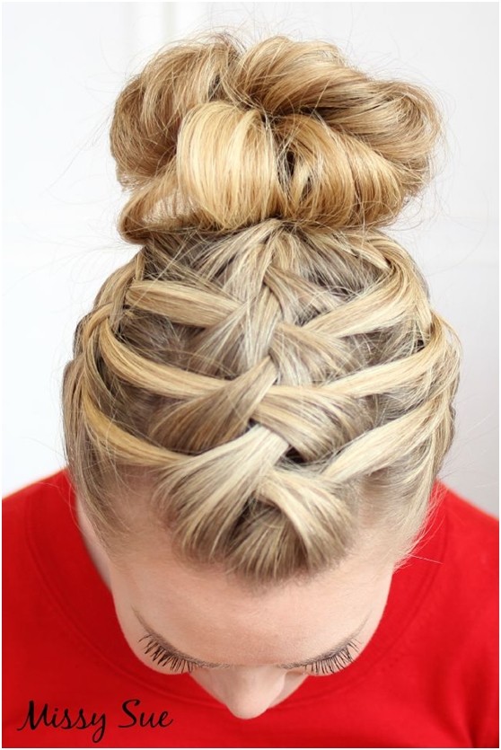 Triple French Braid Double Waterfall: Hairstyles update