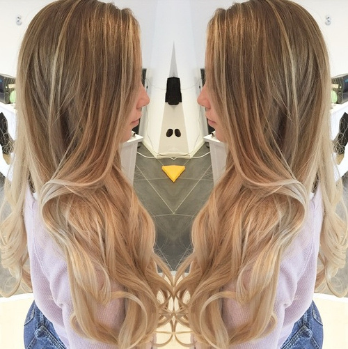 Ombberry long curls