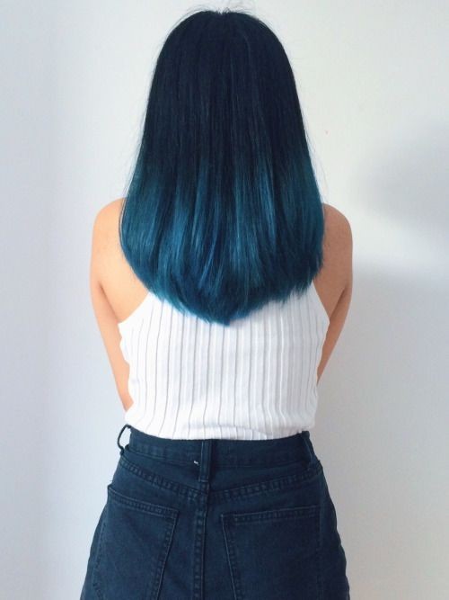 Hair cutting straight hair - ombre hair styles