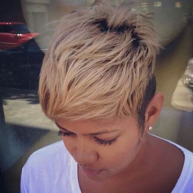 Vogue hairstyles for African Americans: short -class haircut