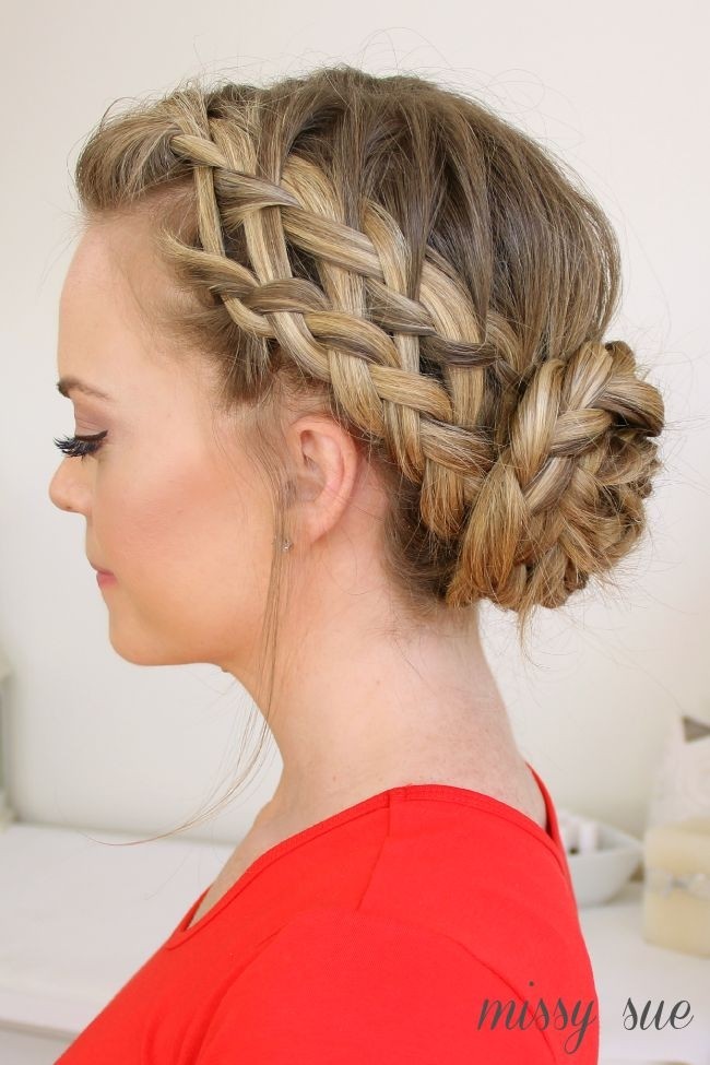 Waterfall, Dutch, French braid hairstyle