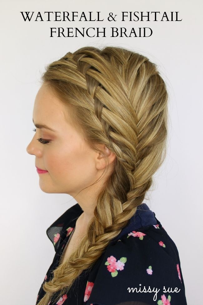 11 Waterfall French Braid Hairstyles: Long Hair Ideas