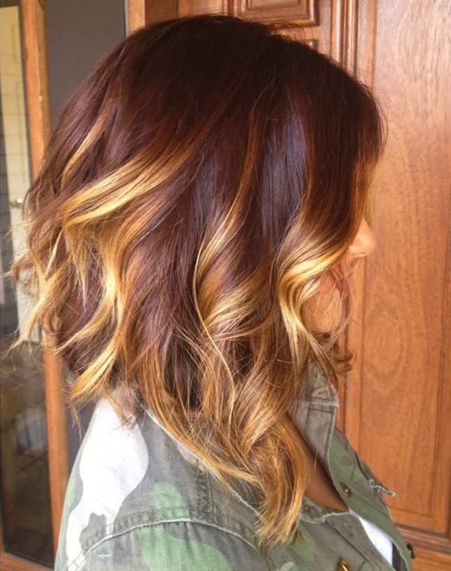 Bob hairstyle wavy with the most prominent prominent