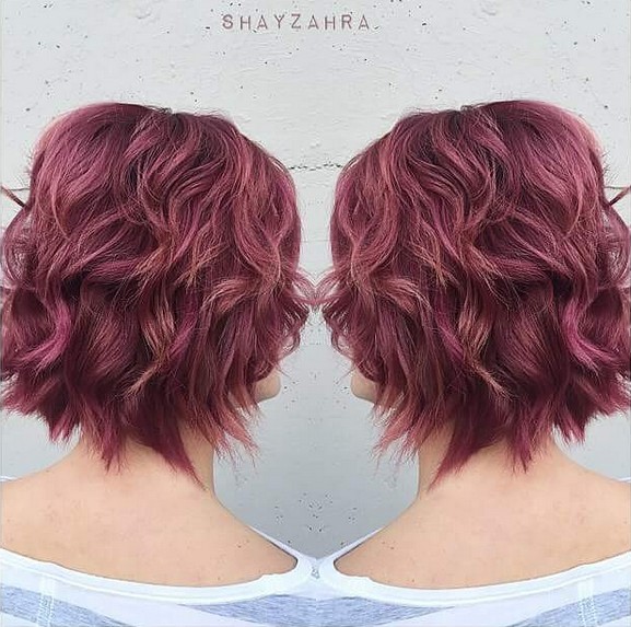 Wulling hairstyle for short hair