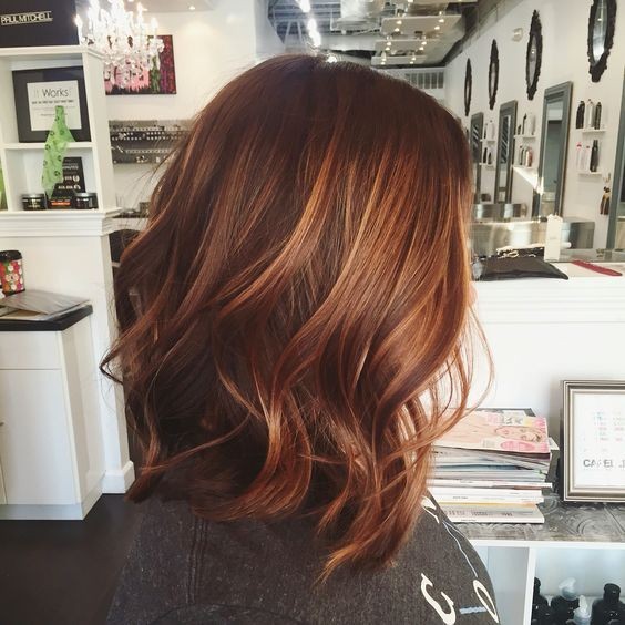 Cuting wavy hair, shoulder length - ombre, medium hairstyles for women for women