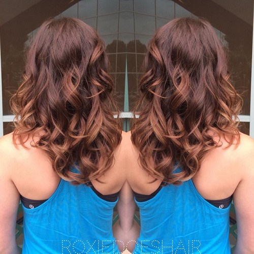 Omper red wine curls