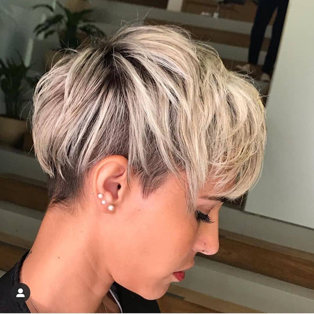 Hair shaving designs - short haircuts