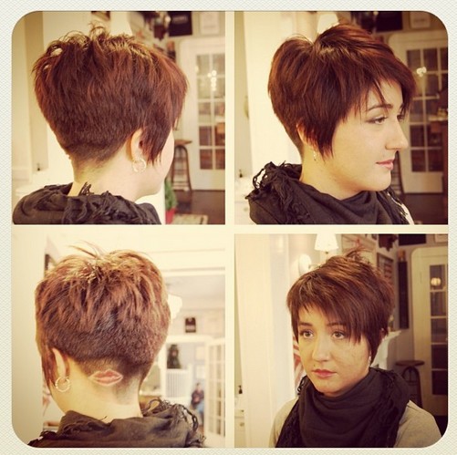 Short hairstyles designs for women 2015