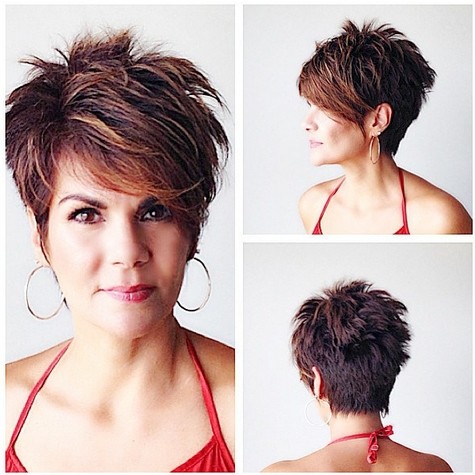 Short hairstyles for long faces