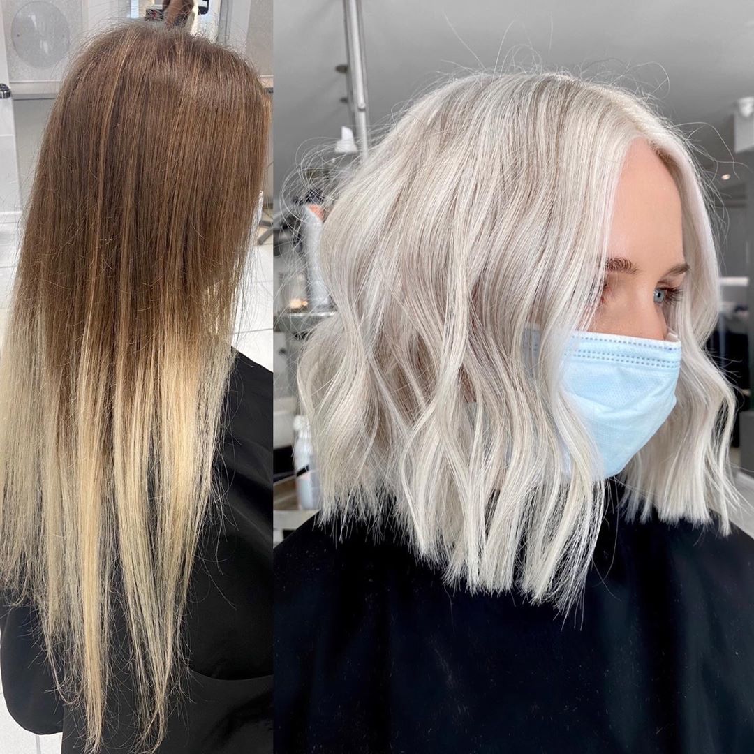 Winter hair styles designs - Midum hair cut and hairstyle ideas from 2021