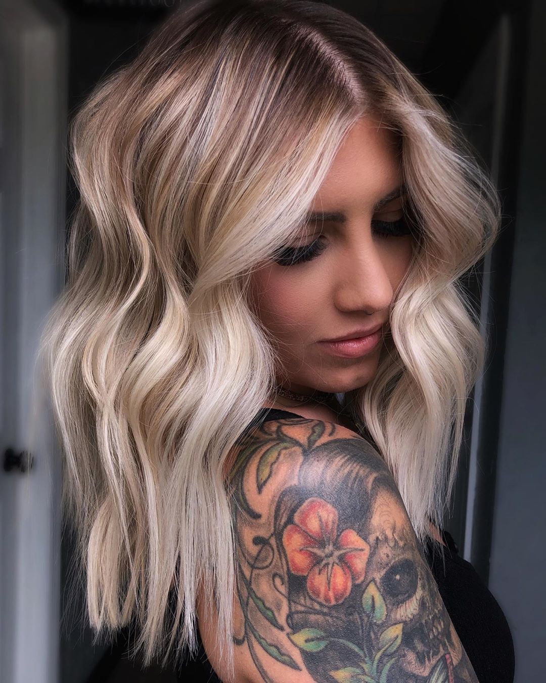 Winter hair styles designs - Midum hair cut and hairstyle ideas from 2021