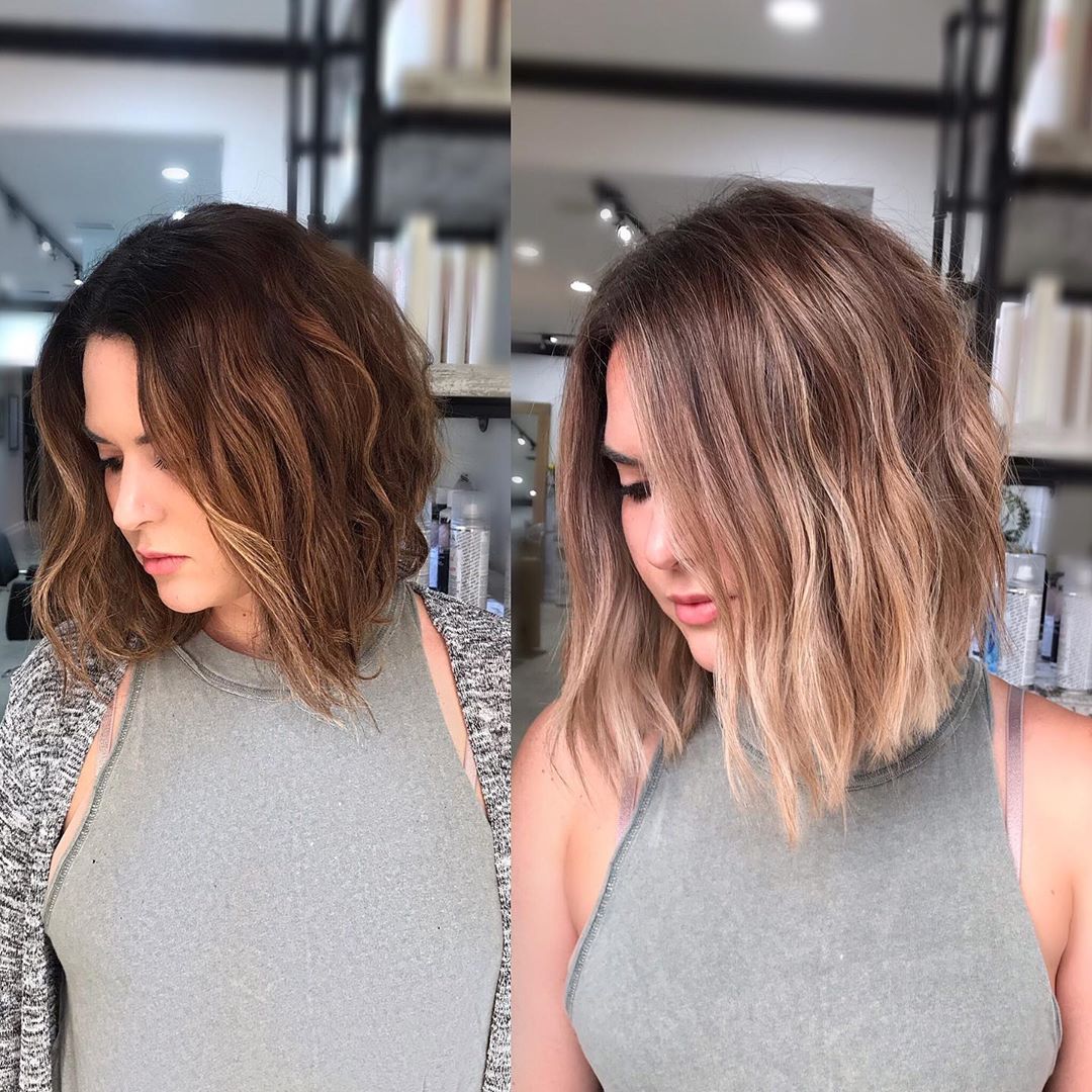 Winter hair styles designs - Midum hair cut and hairstyle ideas from 2021