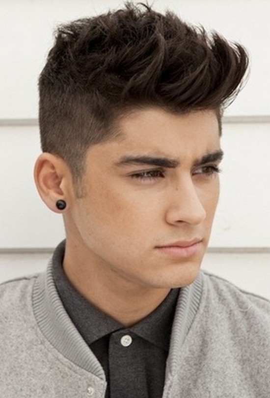 Poetry Zain Malik: The short hairstyle for the throat for men