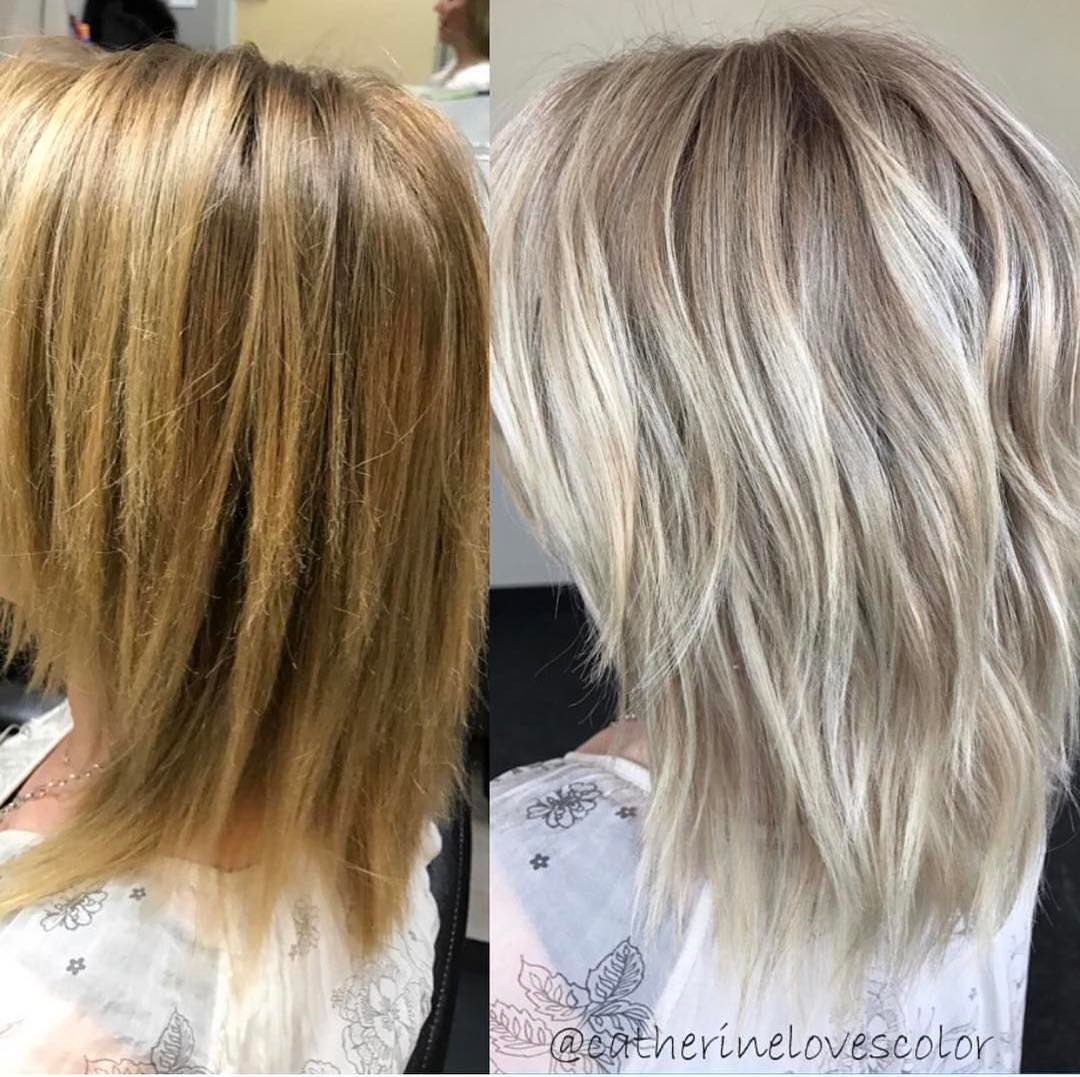 Blonde blonde hairstyles - elegant hair color ideas