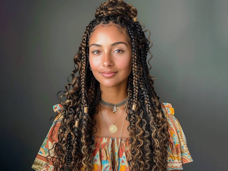 Boho Knotless Braids Are Hot Right Now – Here Are 25 Perfect Ideas