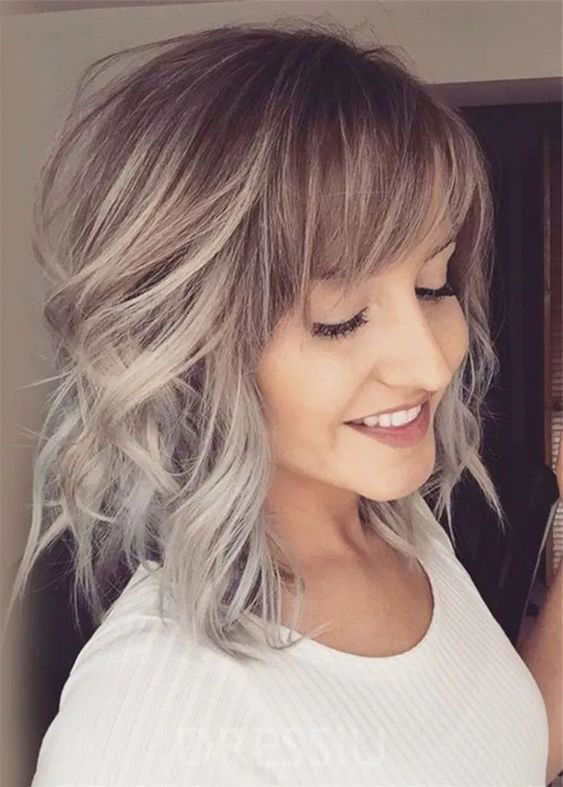 Inspiration an amazing hairstyle for medium -length hair - hair color trends Inspiration an amazing hairstyle for medium -length hair - hair color trends