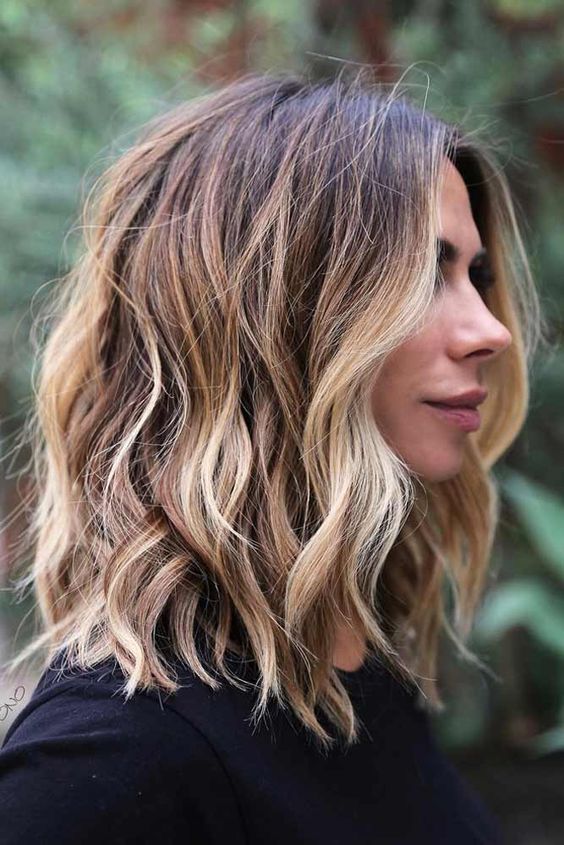 Beautiful daily shoulder haircuts for your lighting - medium hairstyle for women Beautiful daily shoulder haircuts for your lighting - medium hairstyle for women