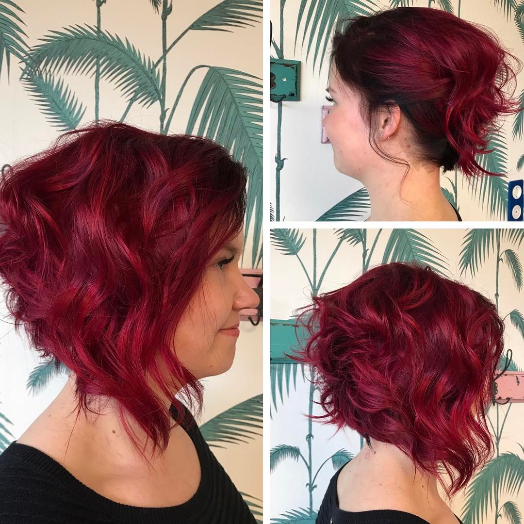 Beautiful medium pop haircut Beautiful medium pop haircut