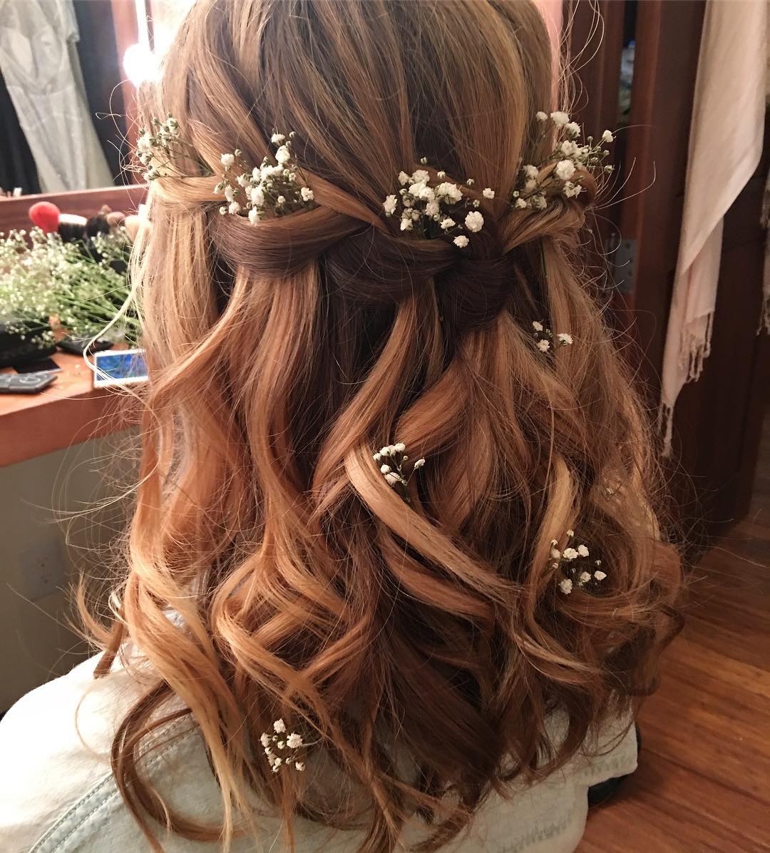 Beautiful wedding hairstyles for long hair - bride hairstyle designs