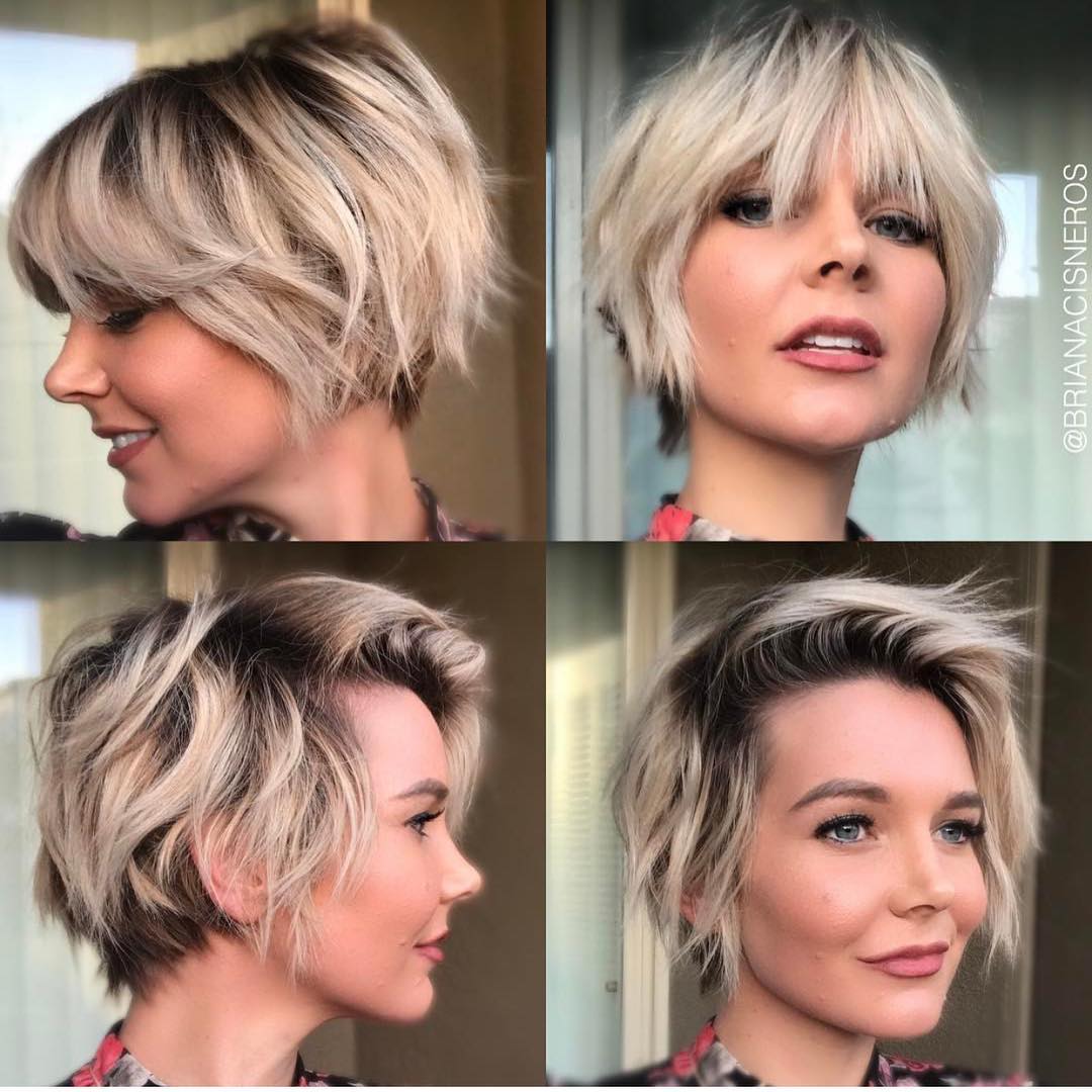 Best short -layer shave - short hairstyle for women for thick hair Best short -layer shave - short hairstyle for women for thick hair