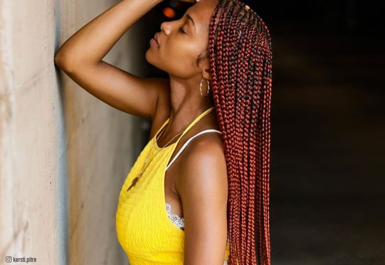14 Red Box Braids Black Girls Can Slay