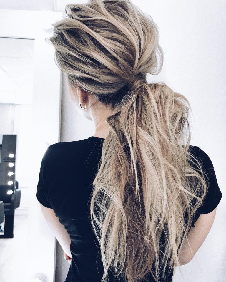 10 Creative Ponytail Hairstyles for Long Hair, Summer Hair Styles