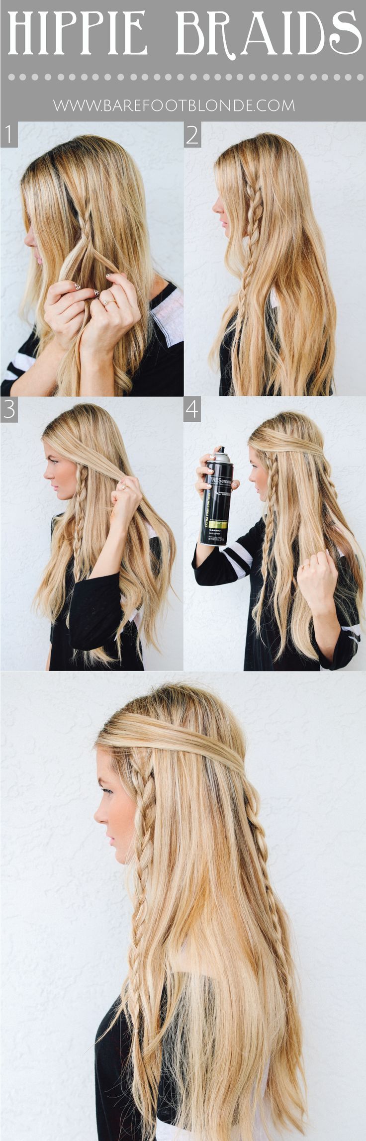 Boho Hairstyles with braids - BUN UPDOS and other wonderful new things to try! Boho Hairstyles with braids - BUN UPDOS and other wonderful new things to try!