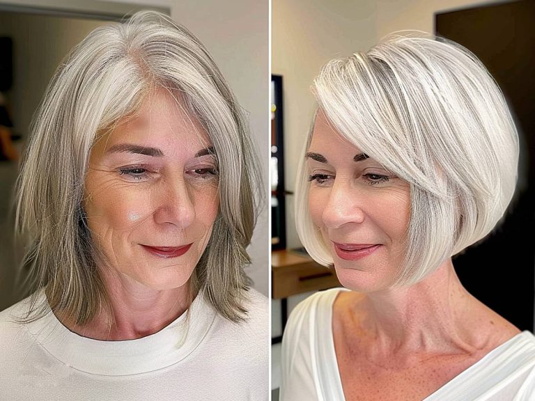 39 Volume-Boosting Bob Haircuts for Women Over 60 with Fine Hair