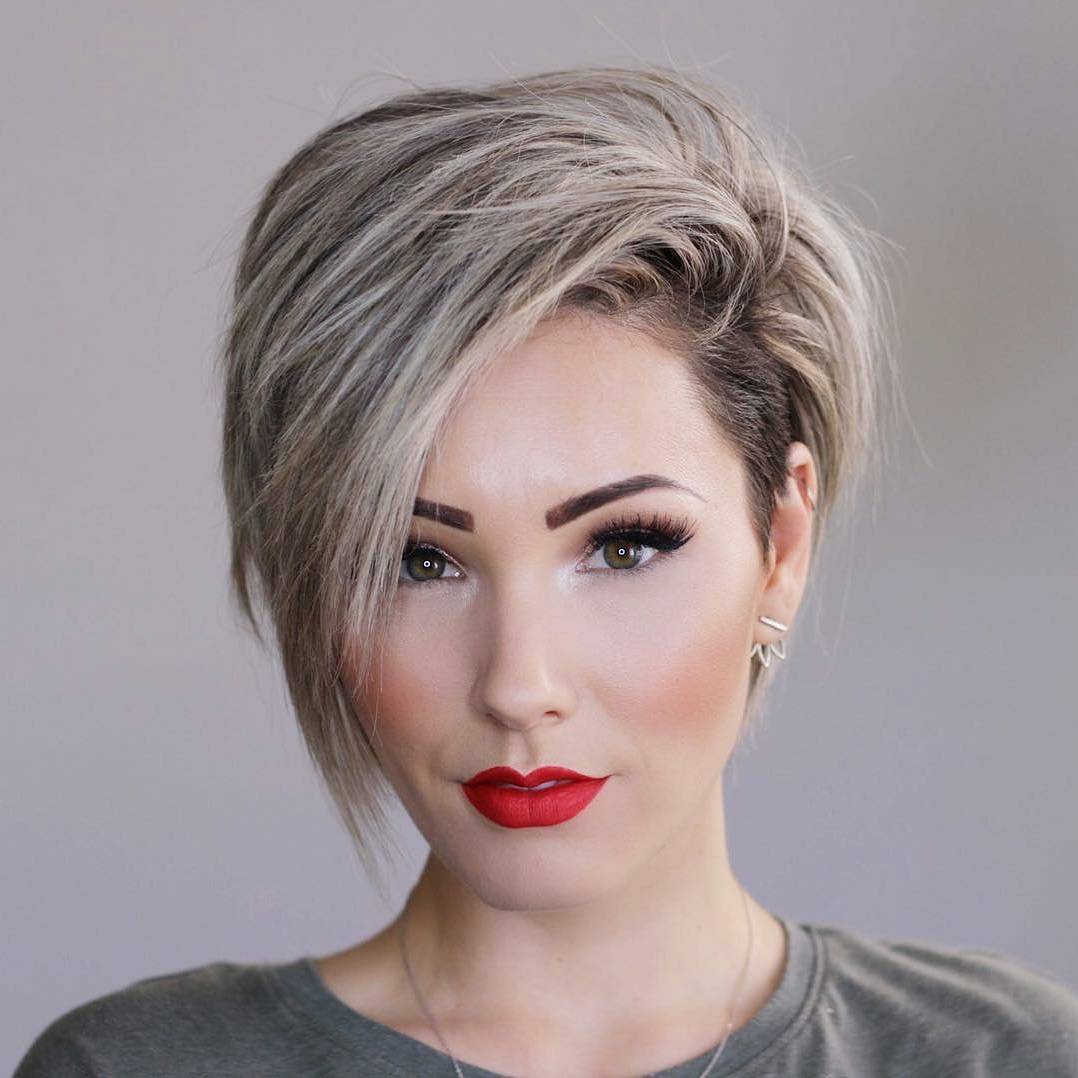 Stylish short hairstyles for thick hair, short haircut for women 2018 Stylish short hairstyles for thick hair, short haircut for women 2018