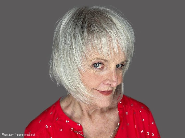 40 Stunning Chin-Length Hairstyles Every Woman Over 60 Should Try