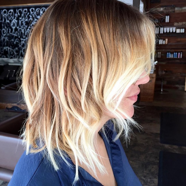 Hair pieces bob volatile hair color ombre